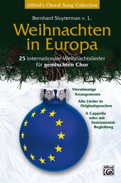 Cover Weihnachten in Europa, für gemischten Chor