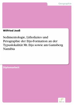 Sedimentologie, Lithofazies und Petographie der Etjo-Formation an der Typuslokalität Mt. Etjo sowie am Gamsberg Namibia (eBook, PDF) - Jooß, Wilfried