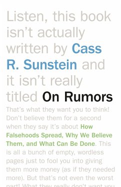 On Rumors - Sunstein, Cass R