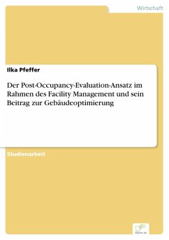Der Post-Occupancy-Evaluation-Ansatz im Rahmen des Facility Management und sein Beitrag zur Gebäudeoptimierung (eBook, PDF) - Pfeffer, Ilka