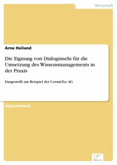 Die Eignung von Dialoginseln für die Umsetzung des Wissensmanagements in der Praxis (eBook, PDF) - Heiland, Arne