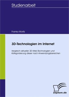 3D-Technologien im Internet (eBook, PDF) - Moritz, Franka