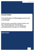 Unterstützung von Planungsprozessen mit SAP BW-BPS (eBook, PDF)