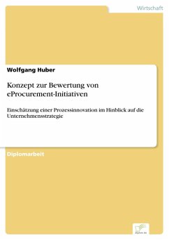 Konzept zur Bewertung von eProcurement-Initiativen (eBook, PDF) - Huber, Wolfgang
