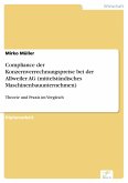 Compliance der Konzernverrechnungspreise bei der Allweiler AG (mittelständisches Maschinenbauunternehmen) (eBook, PDF)