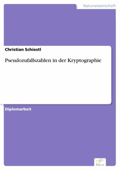 Pseudozufallszahlen in der Kryptographie (eBook, PDF) - Schiestl, Christian