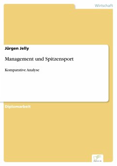 Management und Spitzensport (eBook, PDF) - Jelly, Jürgen