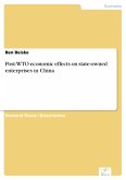 Post-WTO economic effects on state-owned enterprises in China (eBook, PDF)