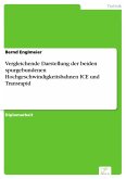 Vergleichende Darstellung der beiden spurgebundenen Hochgeschwindigkeitsbahnen ICE und Transrapid (eBook, PDF)