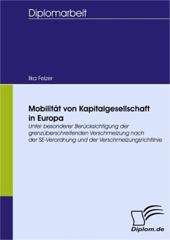 Mobilität von Kapitalgesellschaft in Europa (eBook, PDF) - Felzer, Ilka