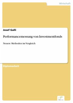 Performancemessung von Investmentfonds (eBook, PDF) - Galli, Josef