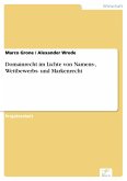 Domainrecht im Lichte von Namens-, Wettbewerbs- und Markenrecht (eBook, PDF)