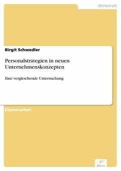 Personalstrategien in neuen Unternehmenskonzepten (eBook, PDF) - Schwedler, Birgit