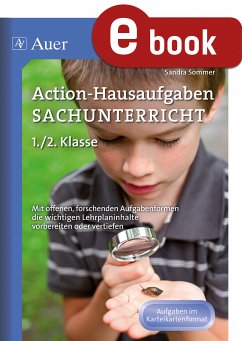 Action-Hausaufgaben Sachunterricht 1+2 (eBook, PDF) - Sommer, Sandra