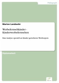 Werbefernsehkinder - Kinderwerbefernsehen (eBook, PDF) - Landwehr, Marion