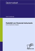 Publizität von Financial Instruments - Eine empirische Analyse (eBook, PDF)