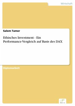 Ethisches Investment - Ein Performance-Vergleich auf Basis des DAX (eBook, PDF) - Tamer, Salem