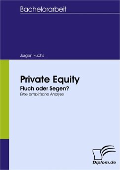 Private Equity: Fluch oder Segen? (eBook, PDF) - Fuchs, Jürgen