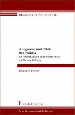 Cover Allegorese und Ethik bei Proklos (eBook, PDF)
