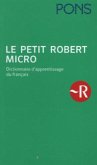 PONS Le Petit Robert Micro