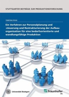 Cover Ein Verfahren zur Personalplanung und -steuerung und Restrukturierung der Aufbauorganisation für eine bedarfsorientierte und wandlungsfähige Produktion