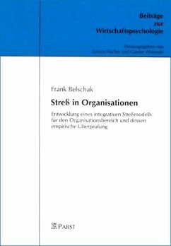 Stress in Organisationen (eBook, PDF) - Belschak, Frank