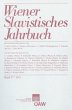 Wiener Slavistisches Jahrbuch / Band... - Bild 1