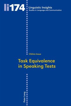 Task Equivalence in Speaking Tests - Inoue, Chihiro