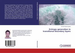 Entropy generation in transitional boundary layers
