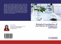 Biological Investigation of Leaf Extract of Polygonum hydropiper