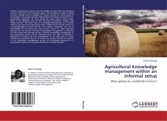 Agricultural Knowledge management within an informal setup