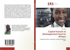 Capital humain et développement local en Afrique - Segla, Elias