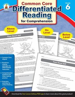 Common Core Differentiated Reading for Comprehension, Grade 6