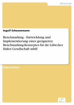 Benchmarking - Entwicklung und Implementierung eines geeigneten Benchmarking-Konzeptes für die Lübecker Hafen Gesellschaft mbH (eBook, PDF) - Scheunemann, Ingolf