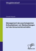 Management der psychologischen Einflussfaktoren von Warteschlangen auf das Konsumentenverhalten (eBook, PDF)
