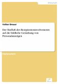 Der Einfluß des Rezipienteninvolvements auf die bildliche Gestaltung von Personalanzeigen (eBook, PDF)