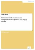 Performance Measurement im Kooperationsmanagement von Supply Chains (eBook, PDF)