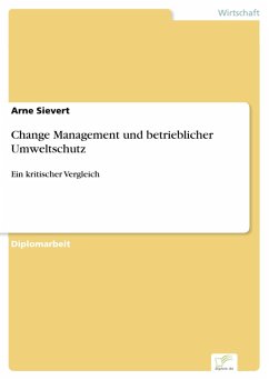 Change Management und betrieblicher Umweltschutz (eBook, PDF) - Sievert, Arne