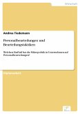 Personalbeurteilungen und Beurteilungstaktiken (eBook, PDF)