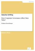 Does Corporate Governance Affect Firm Value? (eBook, PDF)
