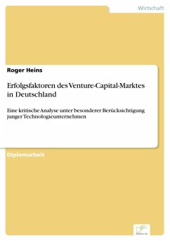 Erfolgsfaktoren des Venture-Capital-Marktes in Deutschland (eBook, PDF) - Heins, Roger
