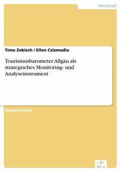 Tourismusbarometer Allgäu als strategisches Monitoring- und Analyseinstrument (eBook, PDF) - Zebisch, Timo; Csizmadia, Ellen