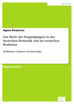 Das Motiv des Doppelgängers in der deutschen Romantik und im russischen Realismus (eBook, PDF) - Derjanecz, Agnes