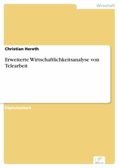 Erweiterte Wirtschaftlichkeitsanalyse von Telearbeit (eBook, PDF) - Hereth, Christian