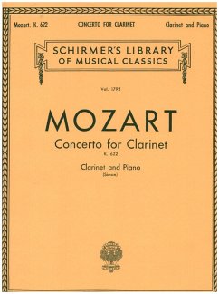 Cover Mozart: Concerto for Clarinet, K. 622
