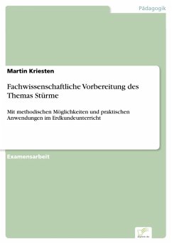 Fachwissenschaftliche Vorbereitung des Themas Stürme (eBook, PDF) - Kriesten, Martin
