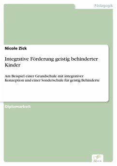 Integrative Förderung geistig behinderter Kinder (eBook, PDF) - Zick, Nicole