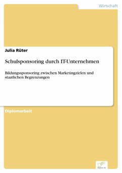 Schulsponsoring durch IT-Unternehmen (eBook, PDF) - Rüter, Julia