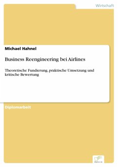 Business Reengineering bei Airlines (eBook, PDF) - Hahnel, Michael