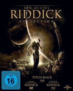 Riddick Collection BLU-RAY Box - Vin Diesel,Rhada Mitchell,Cole Hauser